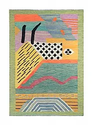 Orientálny Koberec - Kelim Hand Woven - 199 x 302 cm