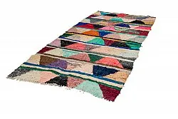 Koberec Berbere Marocký Boucherouite 135 x 270 cm