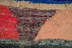 Koberec Berbere Marocký Boucherouite 135 x 270 cm