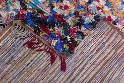 Marocký berberský koberec Boucherouite 370 x 145 cm