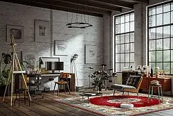 Koberec Wilton - Lukla (červený)