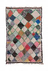 Marockansk Boucherouite-matta 230 x 145 cm