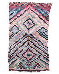 Marockansk Boucherouite-matta 240 x 140 cm