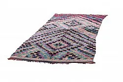 Marockansk Boucherouite-matta 240 x 140 cm