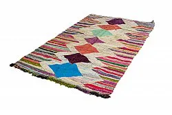 Koberec Berbere Marocký Boucherouite 140 x 255 cm