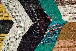 Koberec Berbere Marocký Boucherouite 135 x 245 cm