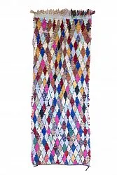 Marockansk Boucherouite-matta 280 x 105 cm