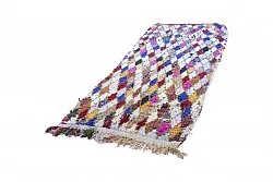 Marockansk Boucherouite-matta 280 x 105 cm
