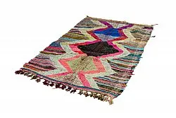 Koberec Berbere Marocký Boucherouite 125 x 225 cm