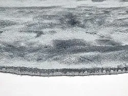 Koberec okrúhly - Jodhpur Špeciálna luxusná edícia (modrá/sivá)