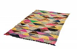 Koberec Berbere Marocký Boucherouite 140 x 230 cm