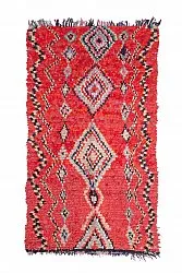 Marockansk Boucherouite-matta 265 x 150 cm
