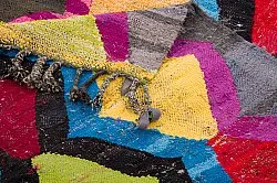 Koberec Berbere Marocký Boucherouite 140 x 275 cm