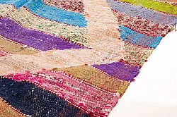 Koberec Berbere Marocký Boucherouite 125 x 265 cm