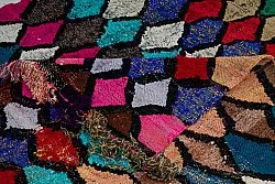 Koberec Berbere Marocký Boucherouite 155 x 205 cm