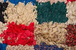 Koberec Berbere Marocký Boucherouite 280 x 155 cm