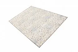 Wiltonmatta - Sanandaj (blå-beige)