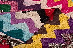 Koberec Berbere Marocký Boucherouite 125 x 235 cm