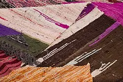 Koberec Berbere Marocký Boucherouite 130 x 275 cm