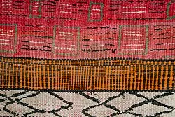 Koberec Berbere Marocký Boucherouite 150 x 365 cm