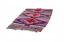 Marockansk Boucherouite-matta 210 x 130 cm