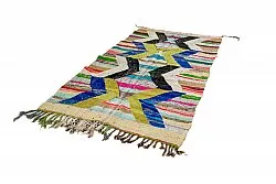 Koberec Berbere Marocký Boucherouite 135 x 250 cm