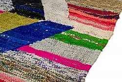 Koberec Berbere Marocký Boucherouite 135 x 250 cm