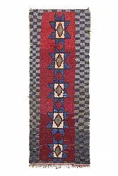 Marockansk Boucherouite-matta 230 x 85 cm