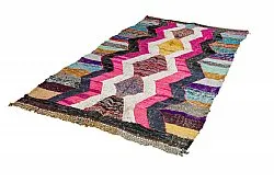 Koberec Berbere Marocký Boucherouite 150 x 255 cm