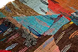 Koberec Berbere Marocký Boucherouite 135 x 265 cm