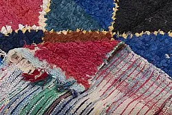 Berberská rohož Marocký Boucherouite 250 x 120 cm