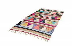 Koberec Berbere Marocký Boucherouite 145 x 260 cm