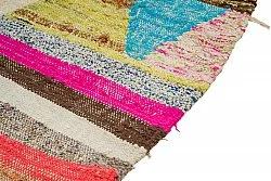 Koberec Berbere Marocký Boucherouite 145 x 260 cm