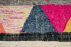 Koberec Berbere Marocký Boucherouite 145 x 260 cm