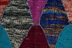 Koberec Berbere Marocký Boucherouite 125 x 225 cm