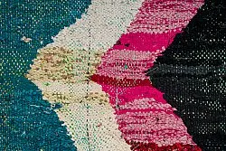 Koberec Berbere Marocký Boucherouite 125 x 240 cm