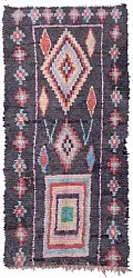 Marockansk Boucherouite-matta 240 x 120 cm