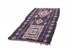Marockansk Boucherouite-matta 240 x 120 cm