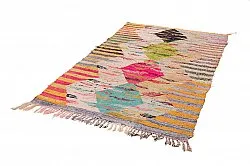 Koberec Berbere Marocký Boucherouite 140 x 250 cm