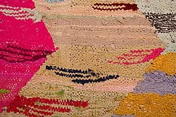 Koberec Berbere Marocký Boucherouite 140 x 250 cm