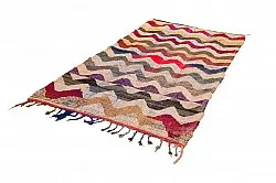 Koberec Berbere Marocký Boucherouite 150 x 285 cm
