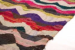Koberec Berbere Marocký Boucherouite 140 x 295 cm