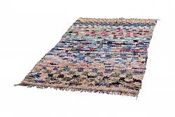 Marockansk Boucherouite-matta 205 x 130 cm