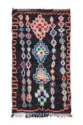 Marockansk Boucherouite-matta 265 x 145 cm