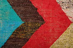 Koberec Berbere Marocký Boucherouite 135 x 265 cm