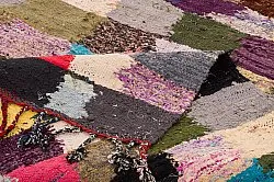 Koberec Berbere Marocký Boucherouite 135 x 275 cm