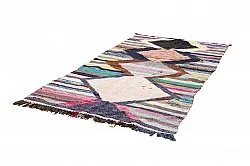 Koberec Berbere Marocký Boucherouite 130 x 250 cm
