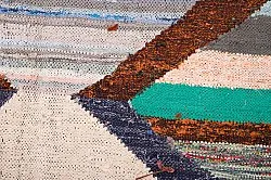 Koberec Berbere Marocký Boucherouite 130 x 250 cm