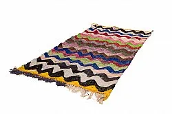 Koberec Berbere Marocký Boucherouite 125 x 245 cm