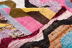 Koberec Berbere Marocký Boucherouite 140 x 265 cm